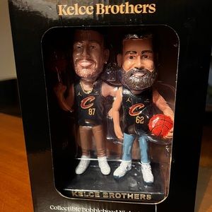 Kelce Brothers Bobblehead - Cavs Promotion 3/5/24